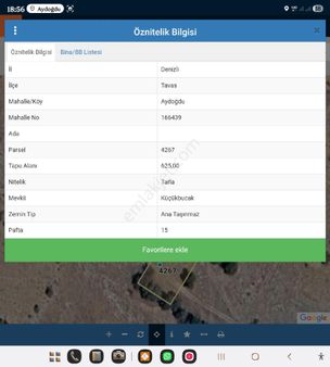 Tavas Aydoğdu'da Doğanın İçinde Göle Yakın Manzaralı Hobi Bahçesi Yapımına Uygun Tarla