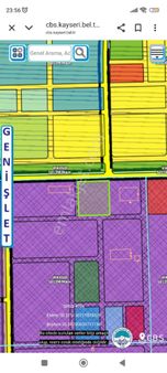 Kaçmaz Emlaktan Yeşilhisarda Satılık Sanayi İmarlı Arsa