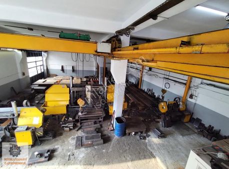 Tormak Sanayi Sitesinde Kiralık Gezer Vinçli 600m2 İşyeri