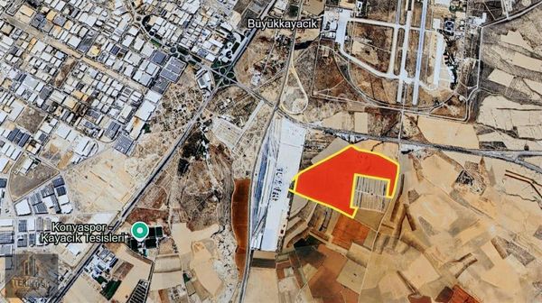 Selçuklu Aşağıpınarbaşı 62.000 M² 3.osb Sanayi İmara Yakın Tarla