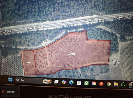 Sakarya Pamukova Mekece Mah. İznik Yolu Cepheli Satılık Arazi