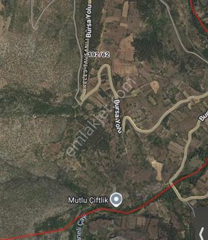 Cbblack Keles Satılık Tektapu 499m2 Yatırımlık Arazi