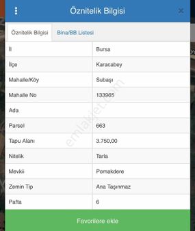 Cb Black'ten Karacabey Subaşı'da Satılık Köye Yakın Fırsat Tarla