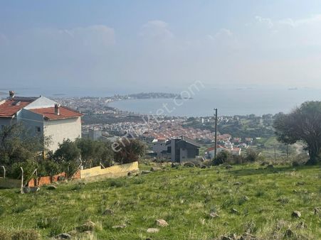 Dikili Çandarlıda Harika Manzaralı Villa İmarlı Arsa