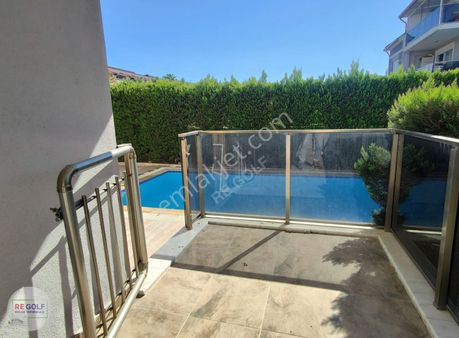 Re Golf'ten Belek'te Havuzlu Sitede 2+1 Bahçe Kullanımlı