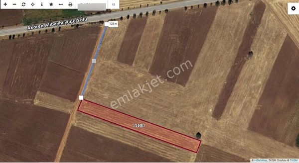 Talha Tozduman'dan Akören Ve Orhaniye Arasında 4binm Sulak Tarla