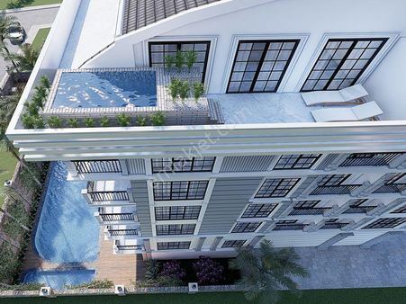 Alanya Merkezde Akıllı 1+1 Yeni Daire Denize 92 Metre