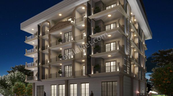 Alanya Merkezde Denize 92 Metre Yakınlıkta Akıllı 5+1 Yeni Daire