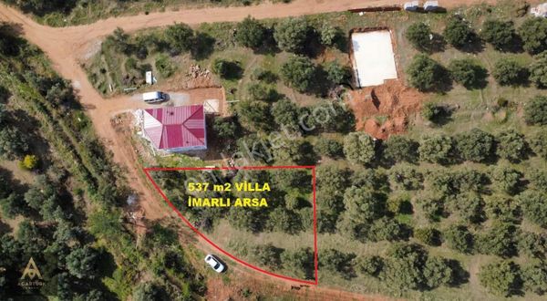 Karacasu Yenice 537 M2 İmarlı Arsa, Konum Harika, Villa'ya Uygun