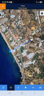 Yeşilözde Denize 800 Mt Panoramik Deniz Manzaralı İmarlı Arsa