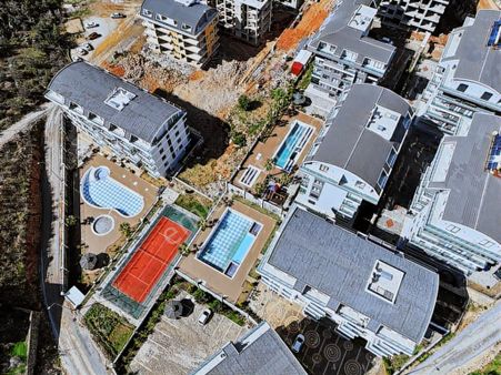 Alanya Oba Mahalesi Ferah Mazaralı Lüx Site İçi 2+1 Sıfır Dublex