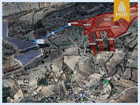 Mir'den Balıkesir Türkali'de 130.000m2 Satılık Yolu Olan Tarla