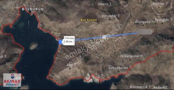 Marmaris Muğla Bozburun Da Denize Nazır