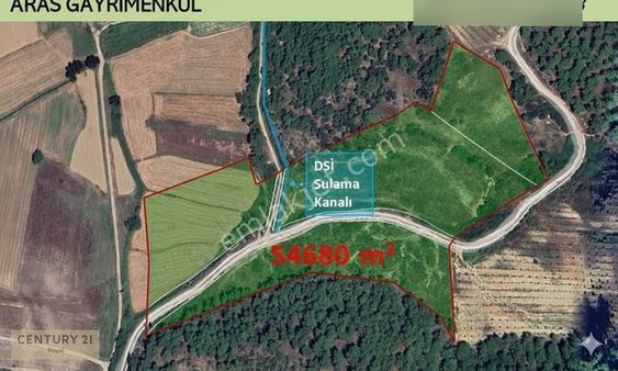 Antalya Aksu Kayadibi'nde 54.680 M² Satılık Tarla