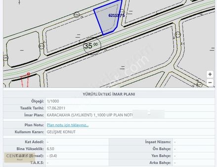 Gelişmekte Olan Yenimahalle "susuz" Bölgesinde Yatırımlık Arsa