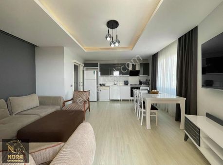 Nora'dan Lüks Sitede Lüks Eşyalı Doğalgazlı Deniz Manzaralı