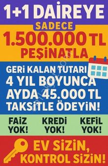 Keremköy' De Satılık Daire