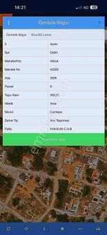 Aydın Didim Akbük Acil Satılık Full Deniz Manzaralı Arsa!