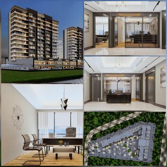 Ay Yapı Corner Ofiste 2+1 Ve 3+1 Ve Teras Katları Mevcut Acill