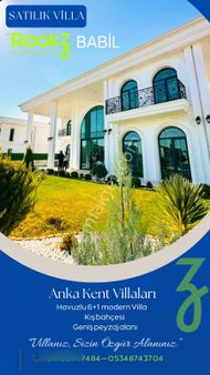 Tezgel Anka Kent Villalarında Üst Katlarda 6+1 Villa