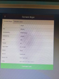 Şehir Merkezine 13km.yakınlıkta 83.659 Metrekare Tarl