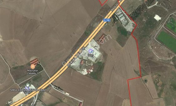 Turyap'tan Çorum-ankara Yoluna Cephe Fırsat Fabrika Ve Arsası