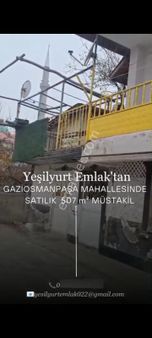 Satılık Müatakil Alt Katı Dükkanlı Ev