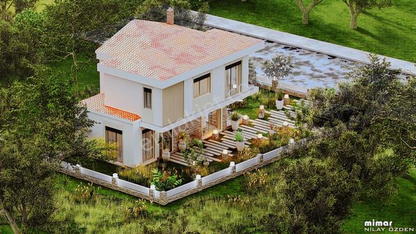 İzmir Mordoğan'da Full Deniz Manzaralı Lüx Villa Projeden