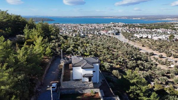 Didim Akbükte Doğanın İçersinde Full Deniz Manzaralı 5+1 Satılık