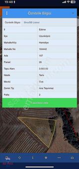 Edirne Uzunköprü Hamidiye Satılık Uygun Arsa