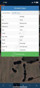 Satılık Arsa - Yeniköy/ Saray / Tekirdağ