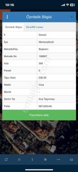 Arevtürk'den Başkarcı'da Satılık 506 M2 İmarlı Arsa