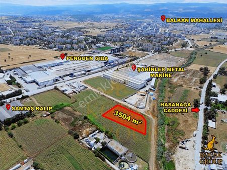 Balkan Mahallesinde Sanayi İmarlı Arsa