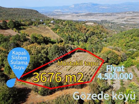 Acil Gözede Köyü 3676 M² Kullanım Alanı 4200 M2 Yerleşime Yakın