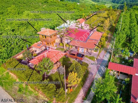 Sakarya Hendek 8.300 M2 Arsa İçinde Ultra Lüks Havuzlu Malikane