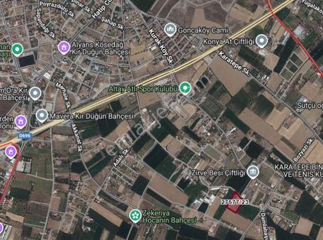 Meram Karahüyük'te Müstakil Satılık Tarla