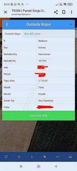 Sancak Emlaktan Gömeçte Ana Yola Sifir İmar Sinirinda Tarla....