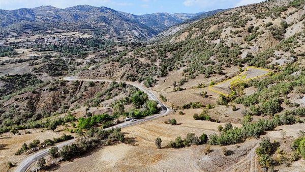 Amasya Hamamözünde Ana Yola Yakın 1574 M2 Tarla Tek Tapu