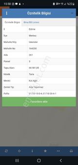 Edirne İskender Köyde Yatırımlık Satılık 68.981 M2 Tarla