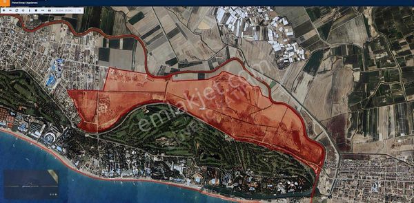 Belek Oteller Bölgesinde Satılık Arazii