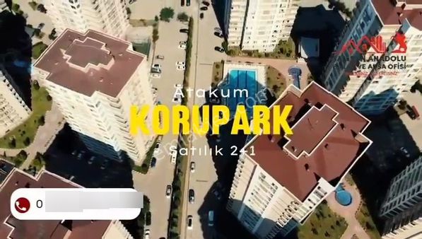 Samsun Atakum Korupark Sitesi Deniz Manzaralı Kiralık 2+1 Daire