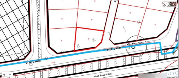 Samsun Çarşamba Köşebaşı 4 Kat İmarlı Satılık Arsa