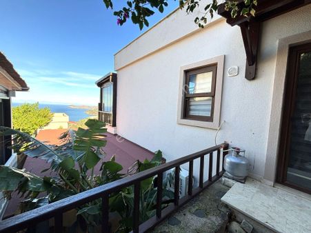 Bodrum Koyunbaba'da Kiralık Site İçi Eşyalı Deniz Manzaralı Daire