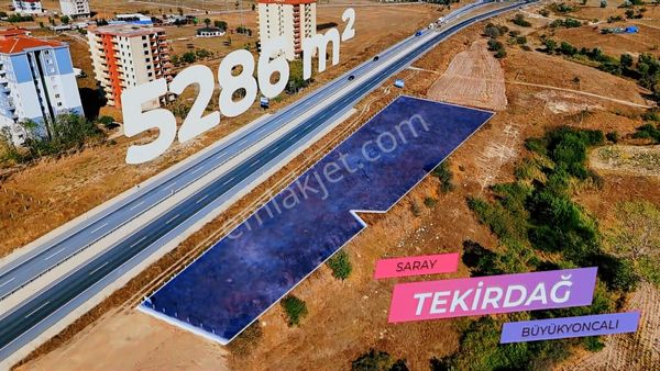 Kapaklı Saray Asfaltına Sıfır Tabela Değeri Yüksek Satılık Arazi
