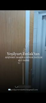 Afşinbey Mahallesinde Satılık 4+1 Daire