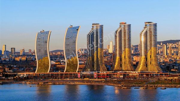 Kartal İstmarina 3.5+1 Özel Dekorasyon Deniz Manzaralı