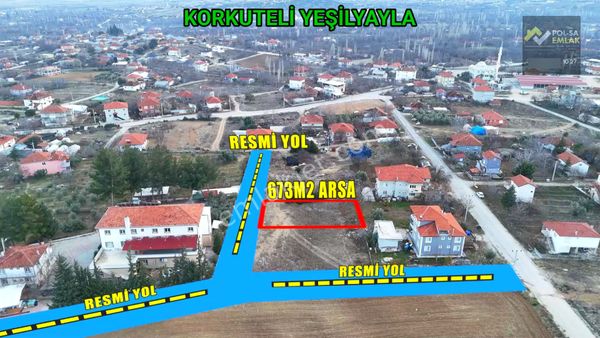 ✅korkuteli✅yeşilyayla Da ✅satılık 673m2 İmarlı Arsa