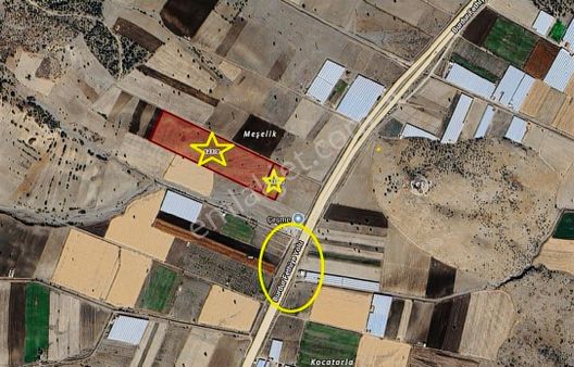 Tefenni'de Satılık Kadastro Yollu, Ana Yola Yakın 59 Dönüm Tarla