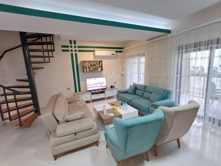 Kuşadası Doğalgaz Yerden Isıtmalı Bahçe Dubleks Daire