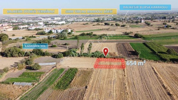 Balıkesir Karesi Paşaalanı Mah.demirdağ Emlak Tan Satılık Arsa